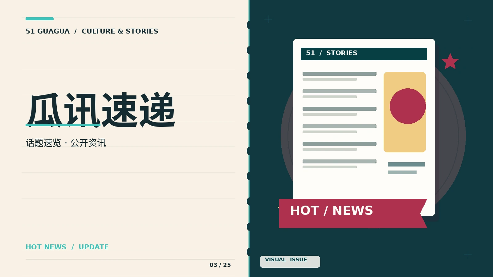 瓜讯速递视觉图